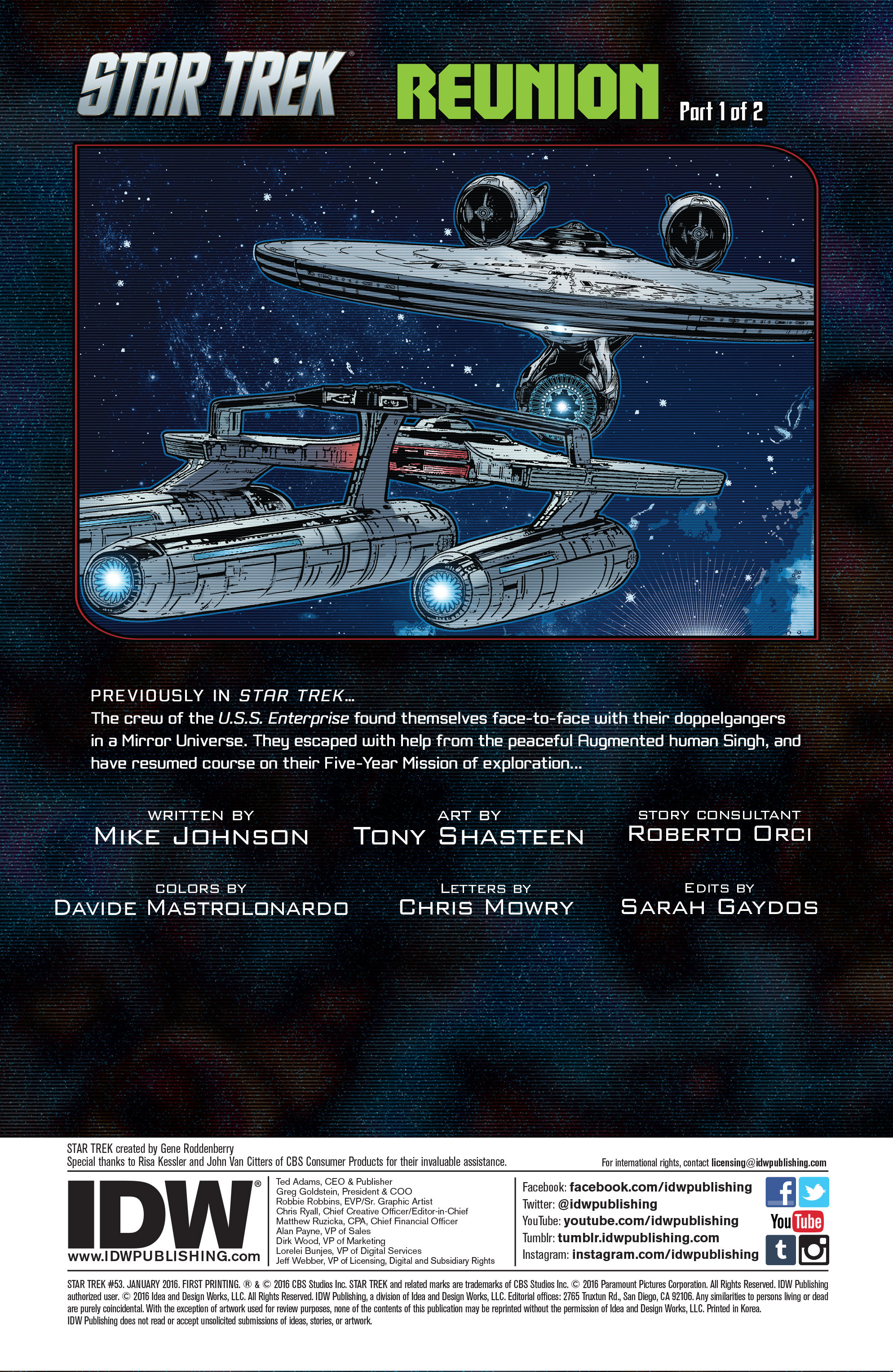 Read online Star Trek (2011) comic -  Issue #53 - 2