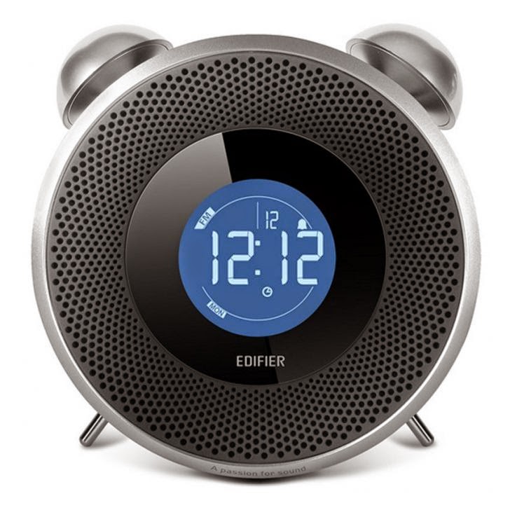 Price and Specification of Edifier MF240 Tick Tock MP3 Alarm Clock Black