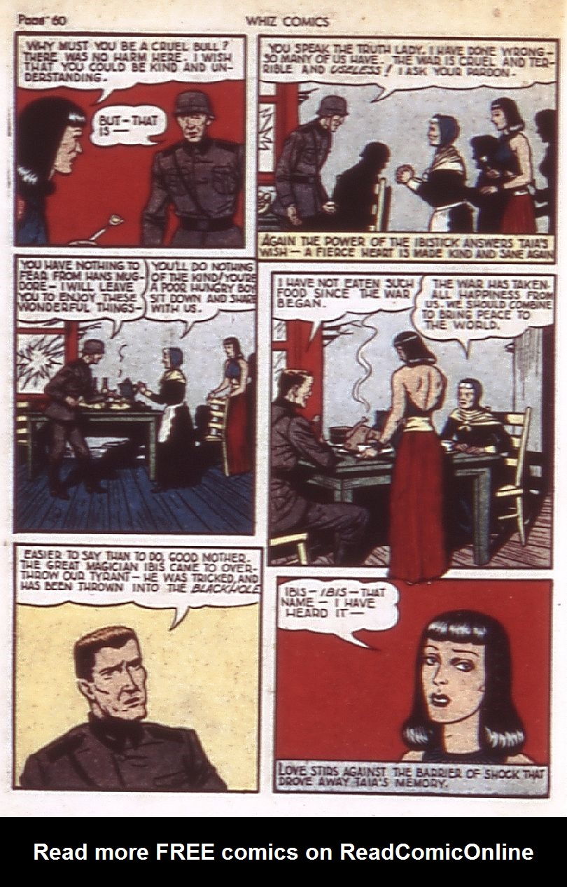 Read online WHIZ Comics comic - Issue #22 - 62