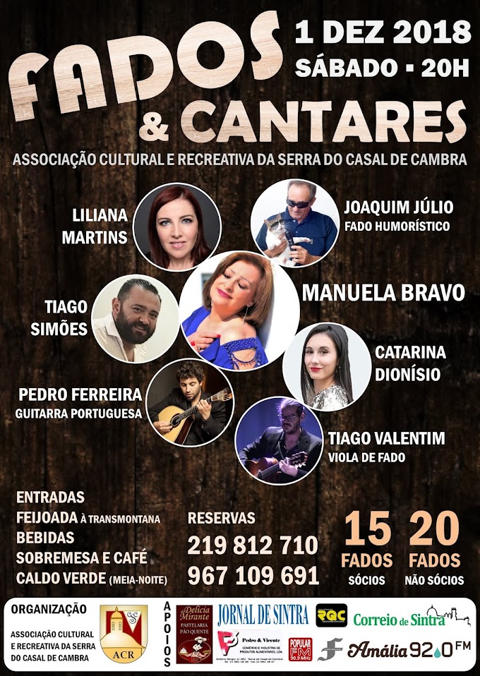 FADOS & CANTARES EM SINTRA!