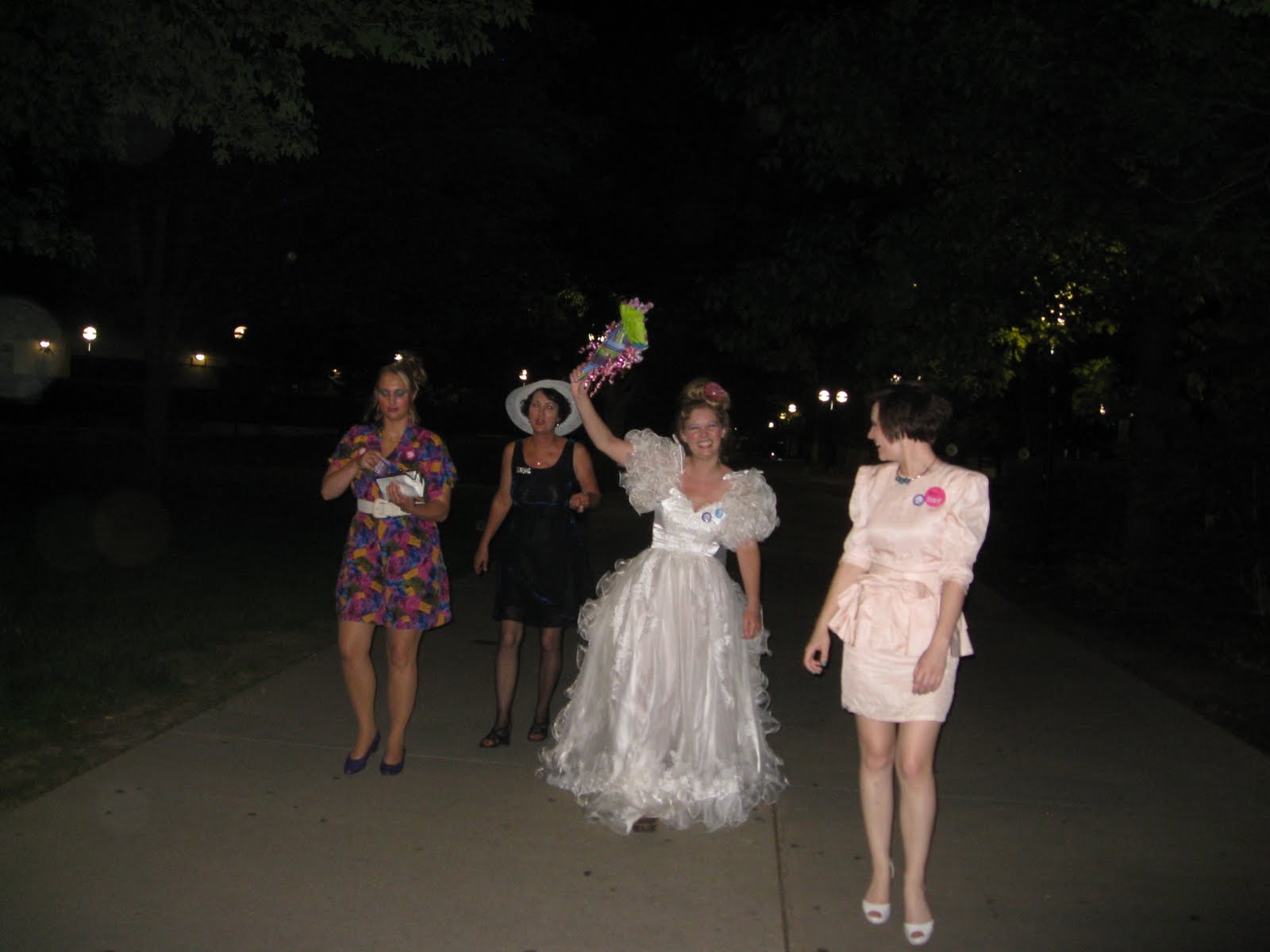 Life and Other Projects Ugly Dress Bachelorette Party