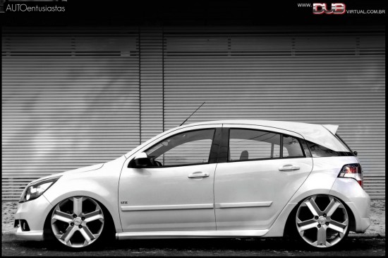 Carro é Lazer: Tuning da semana - Agile