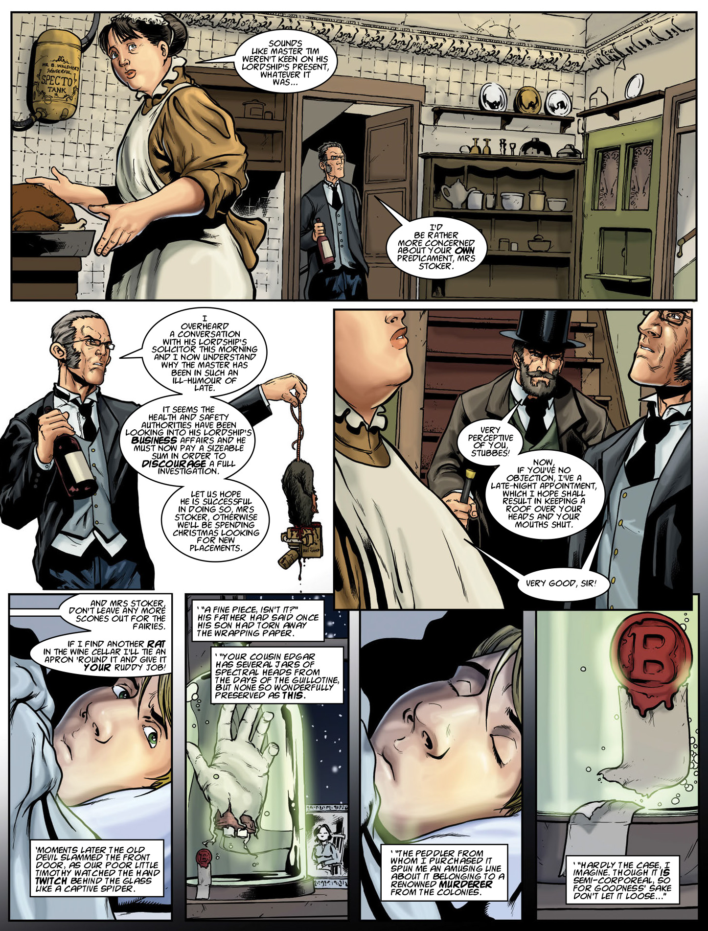 Read online Dandridge: Return of the Chap comic -  Issue # TPB - 67