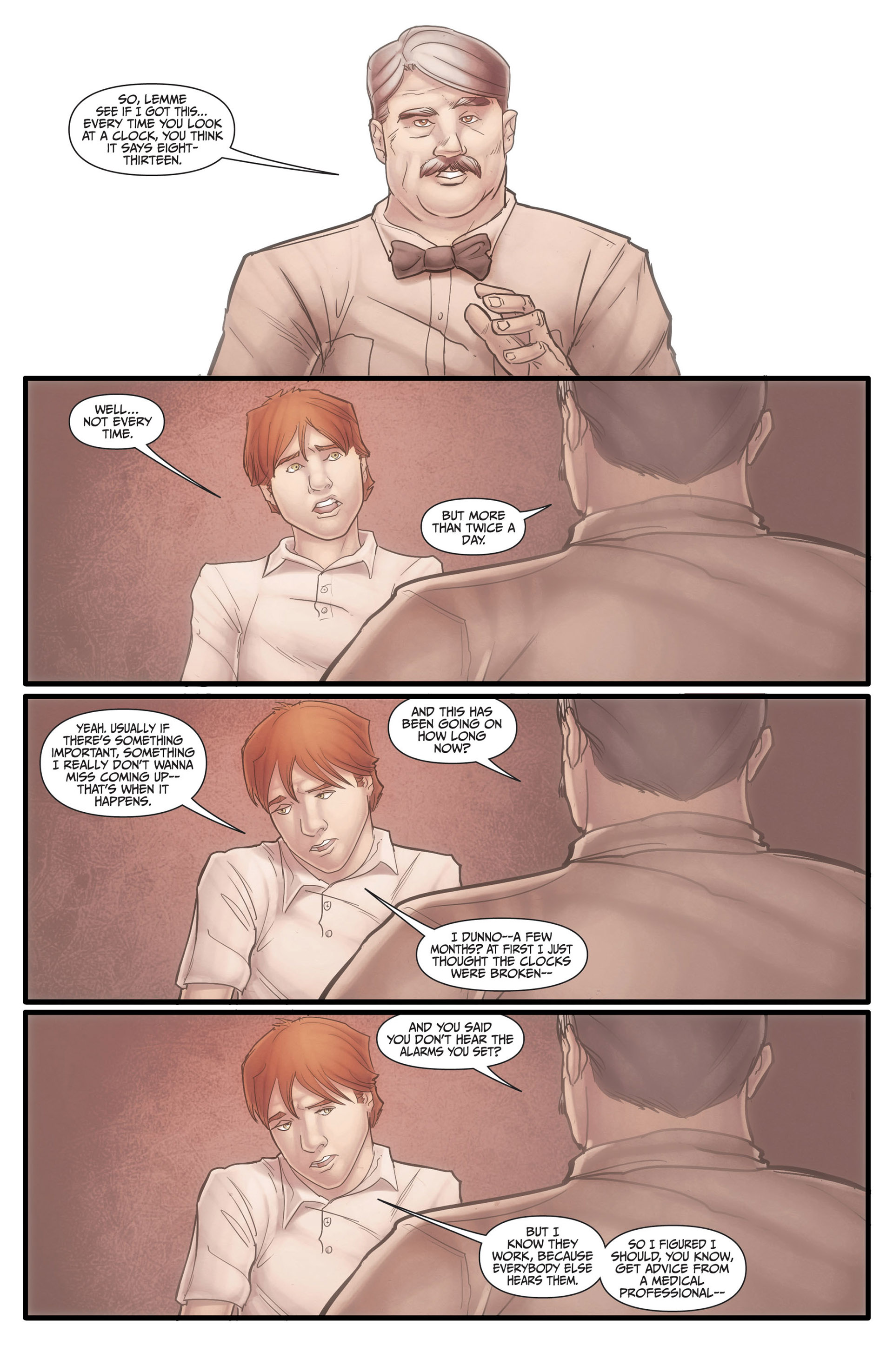Read online Morning Glories comic -  Issue #8 - 20