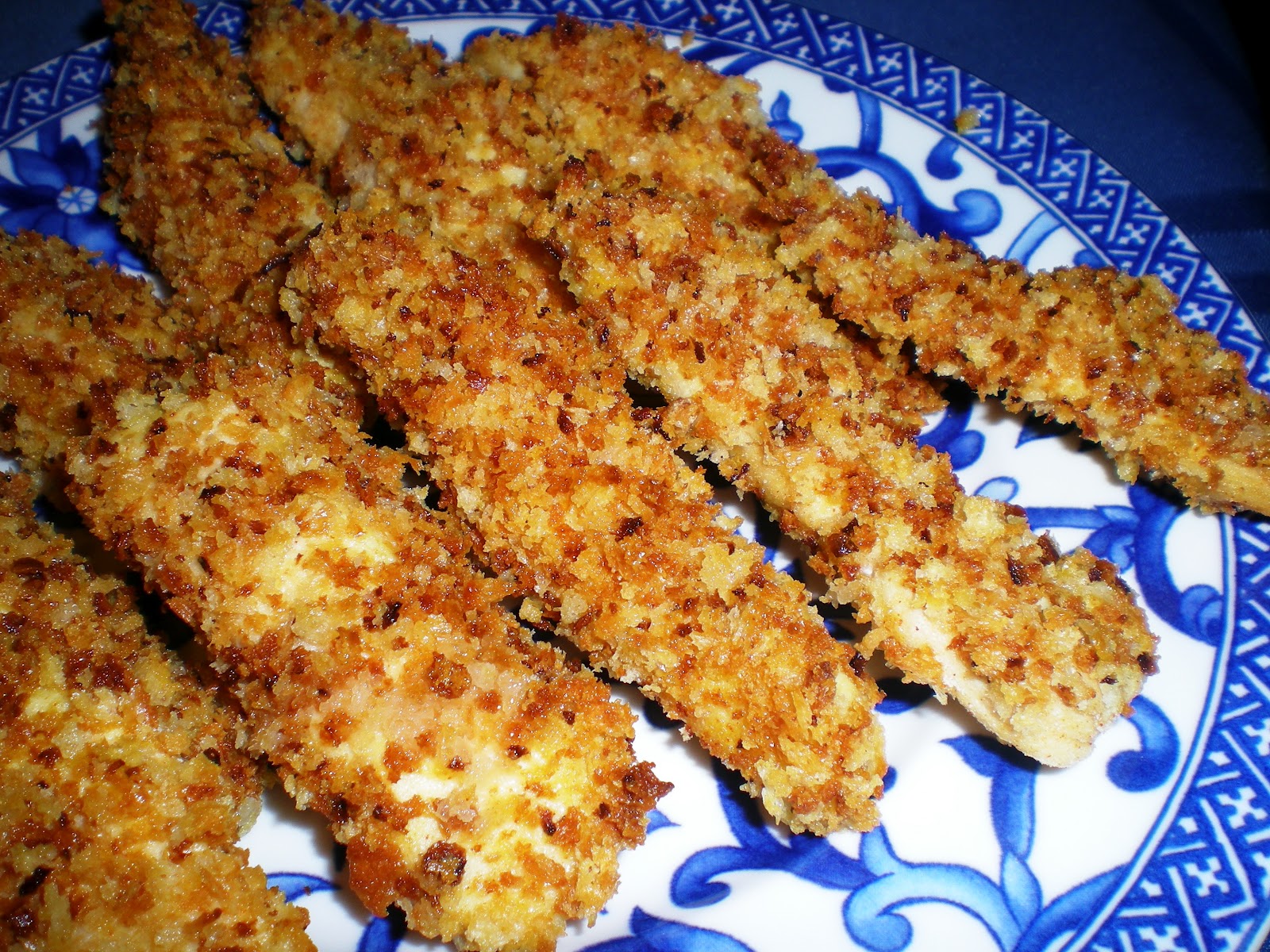 From Anne's Kitchen Crispy Baked Chicken Tenders
