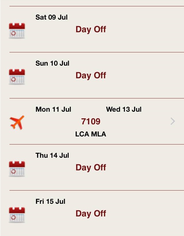 Journey Through Life Etihad Emirates Qatar Crew Roster Samples