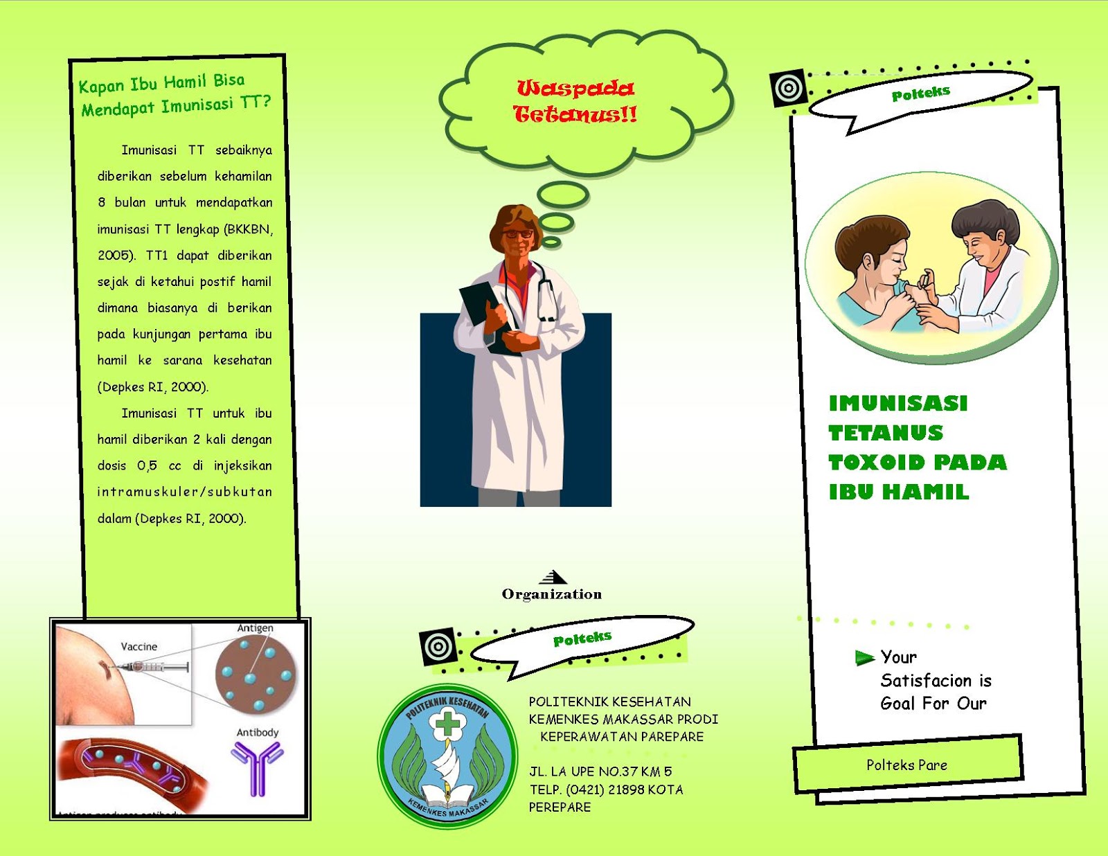 Leaflet Kesehatan Bahasa Inggris Himpunan Soal