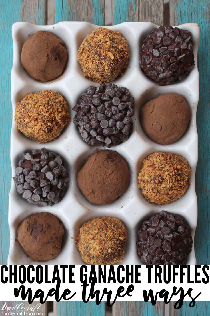 Chocolate Ganache Truffles Recipe Made 3 Ways