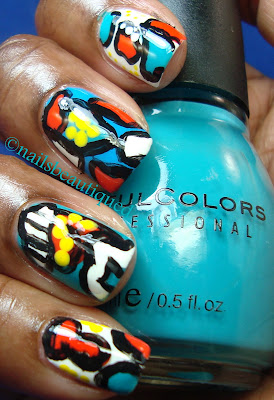 Abstract Nail Art