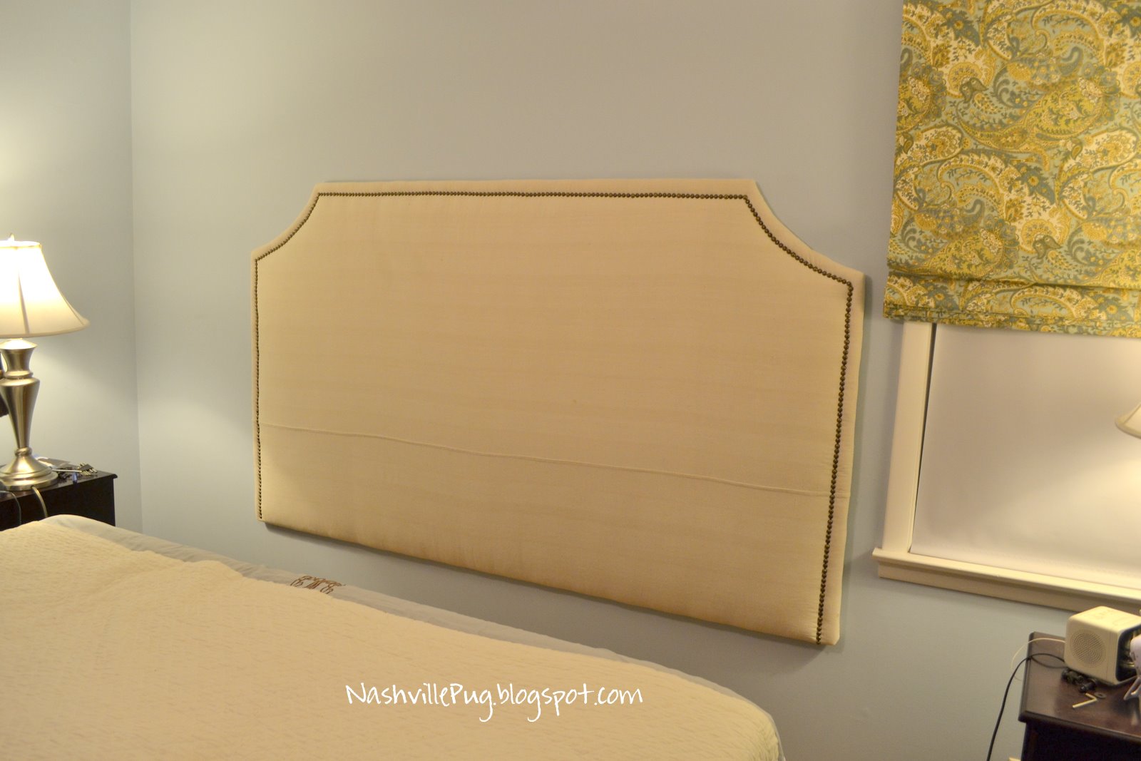 517 creations guest post Nailhead Headboard