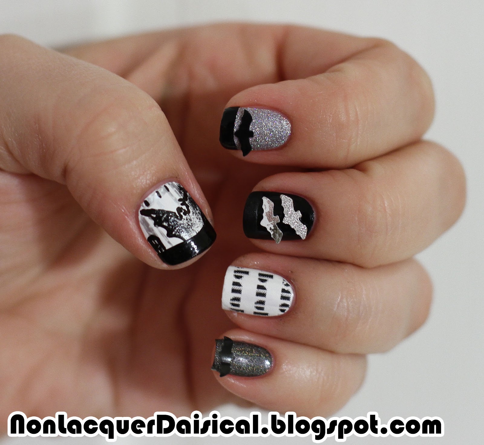 NonLacquerDaisical Bauhaus Bats This Is Halloween Challenge Day 19