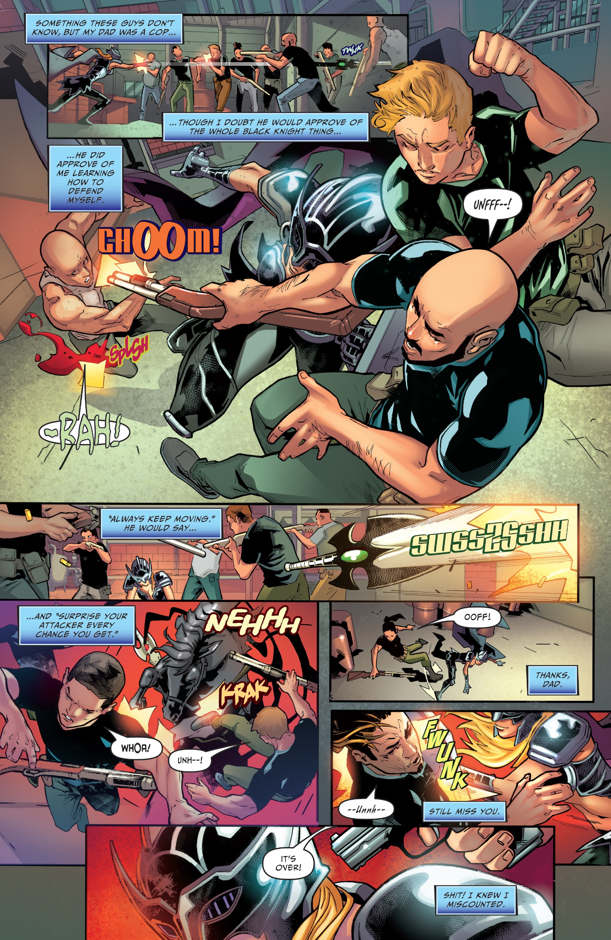 Read online Belle vs The Black Knight comic -  Issue # Full - 6