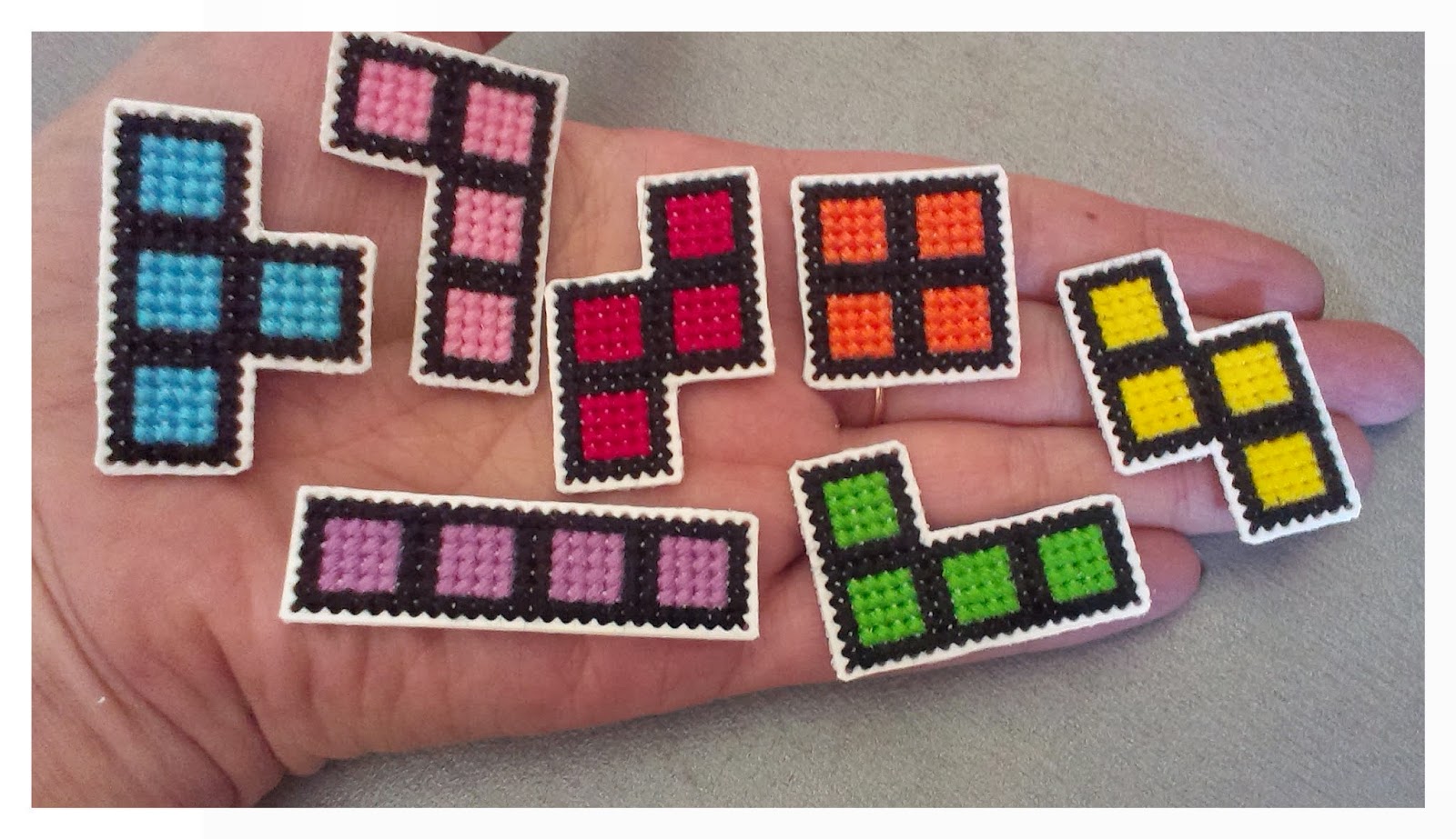 Схема на тетрис из бисера