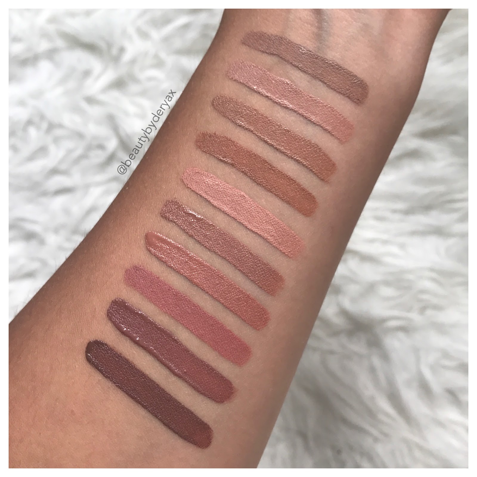 Nip+Fab Matte Liquid Lipsticks! beautybyderyax