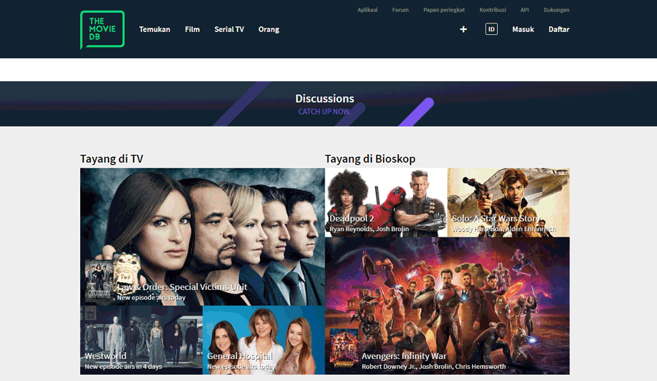 TMDb Pilihan Lain Pengganti IMDb TMDb Pilihan Lain Pengganti IMDb
