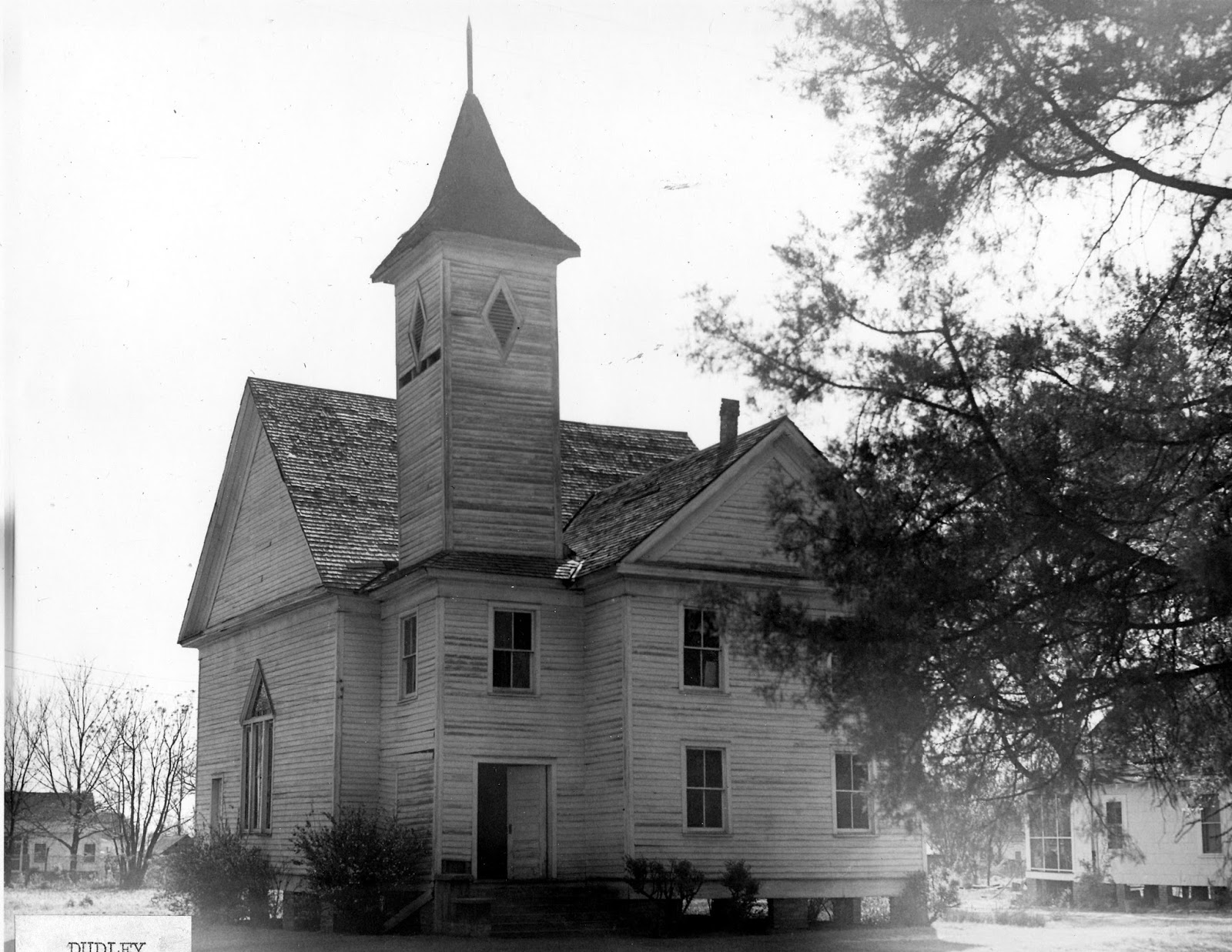 IMAGES OF OUR PAST - METHODIST CHURCH, DUDLEY, GEORGIA - CA. 1950