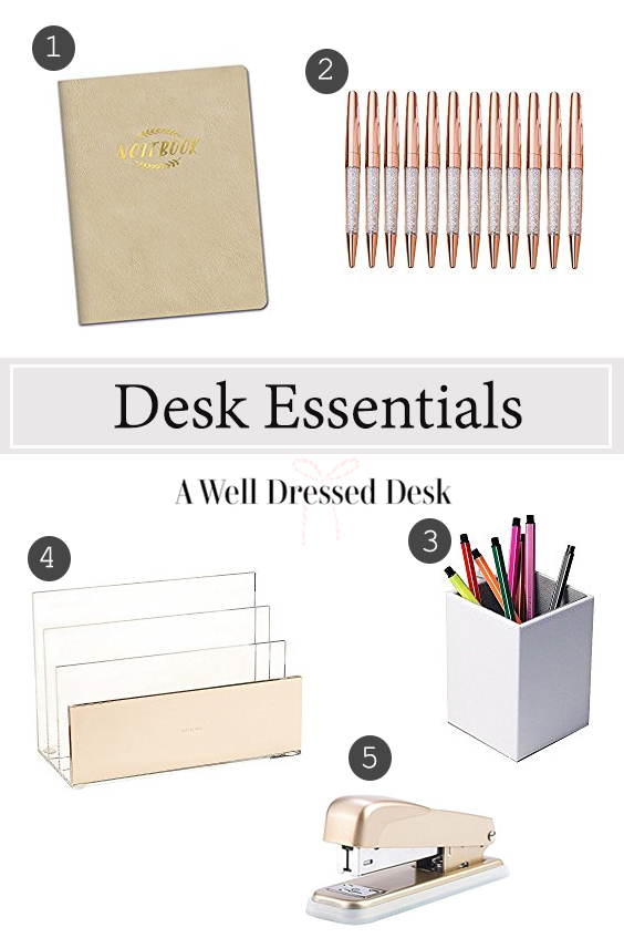DESK ESSENTIALS FOR YOUR WORKSPACE A Well Dressed Desk