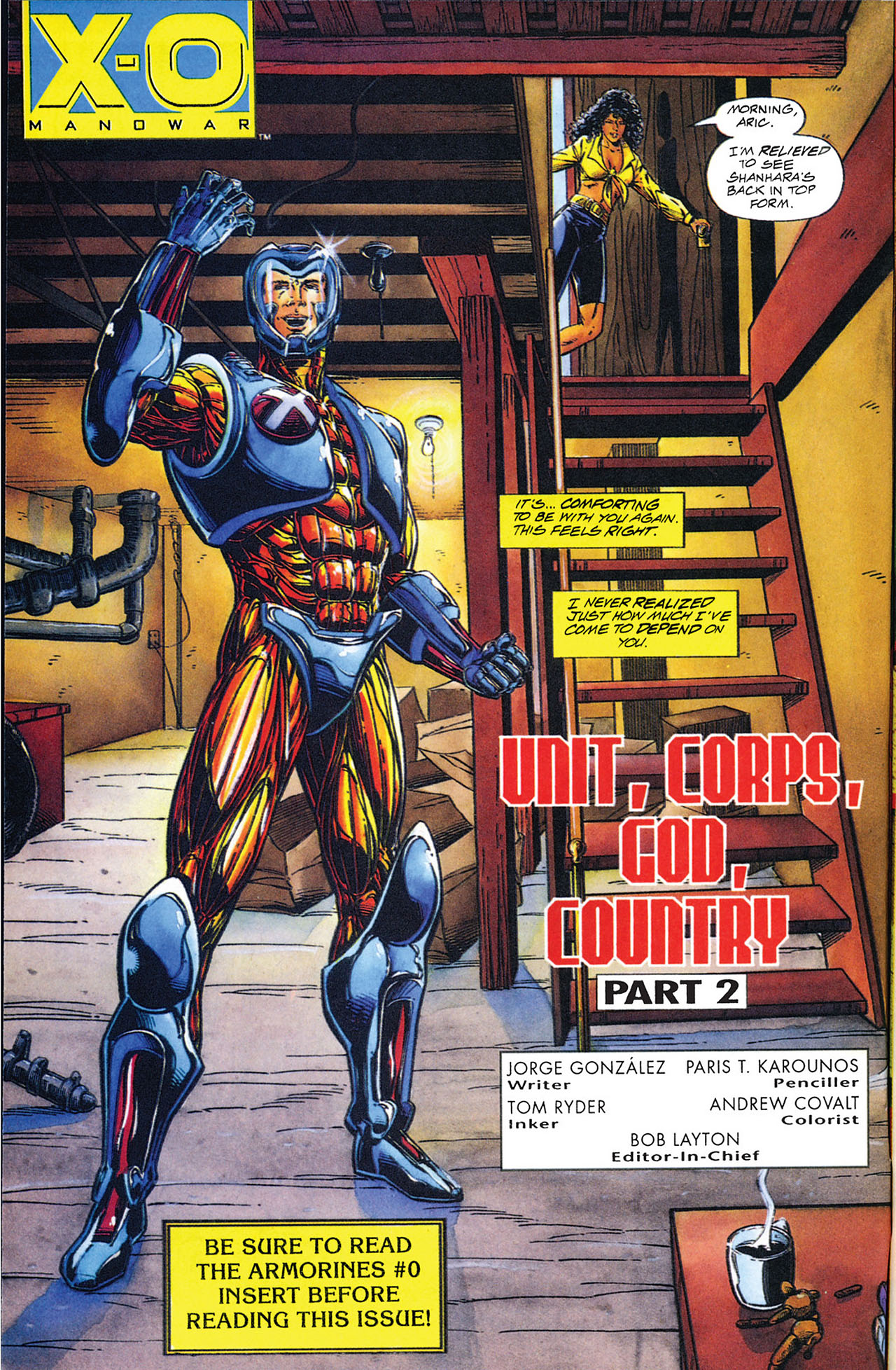 Read online X-O Manowar (1992) comic -  Issue #25 - 3