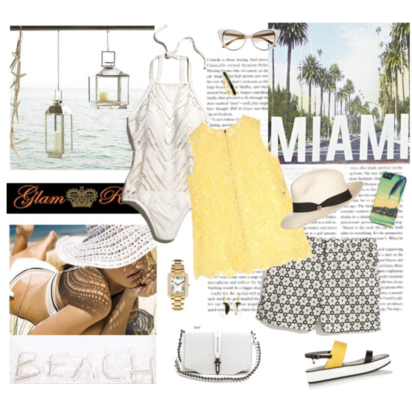 Glam Rock Miami Beach Art Deco Dames Horloge Glam Rock Miami Beach Art Deco Dames Horloge