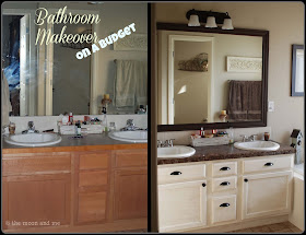 The Moon and Me: Master Bath mini makeover ~ part 2, the reveal
