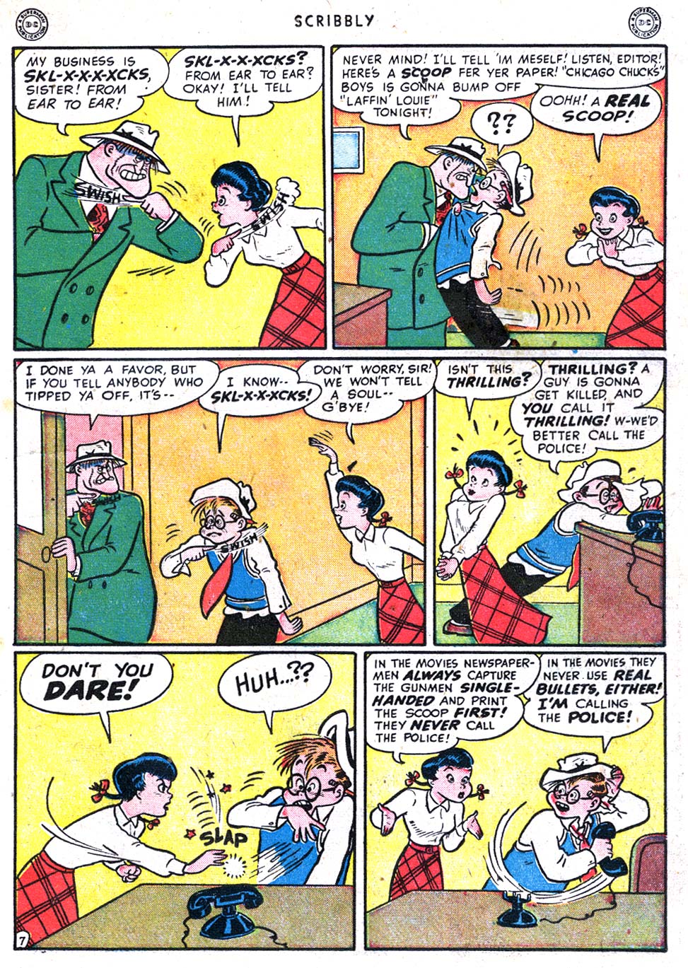 Read online Scribbly comic -  Issue #6 - 17