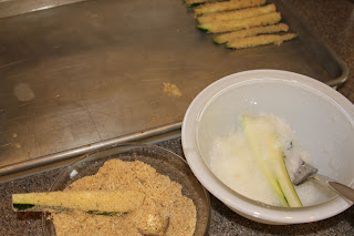 baked zucchini fries