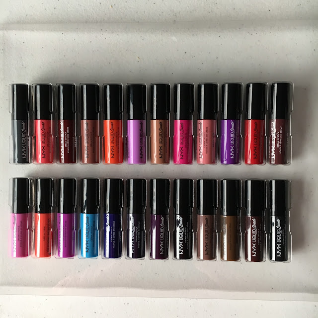 NYX Cosmetics, NYX Cosmetics Liquid Suede Cream Lipstick Vault, lipgloss, lipstick, lipcolor, lip color, makeup, gift set, beauty giveaway, A Month of Beautiful Giveaways