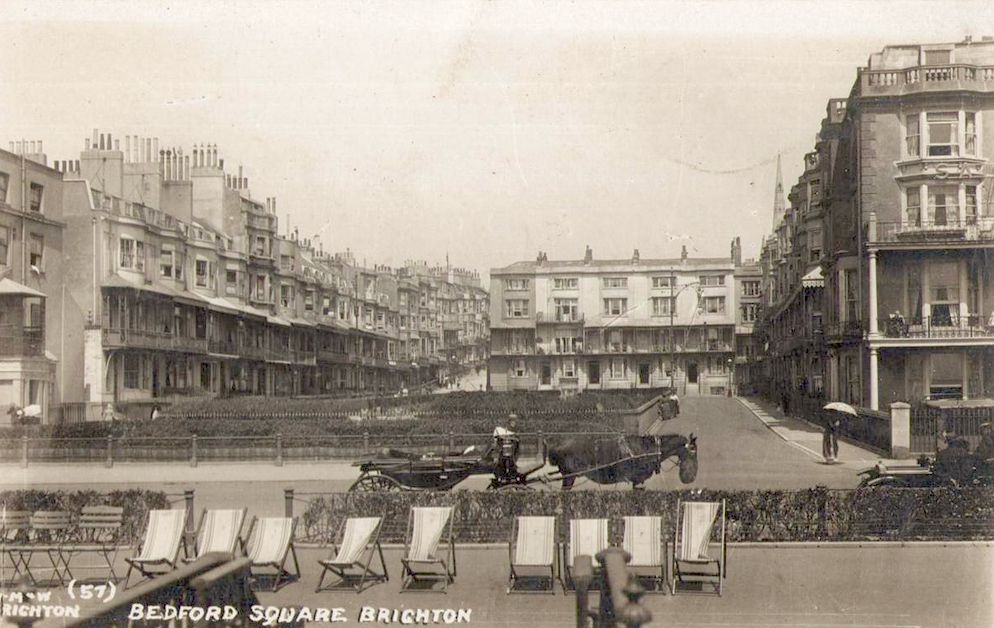 Brighton Bits Bedford Square then & now