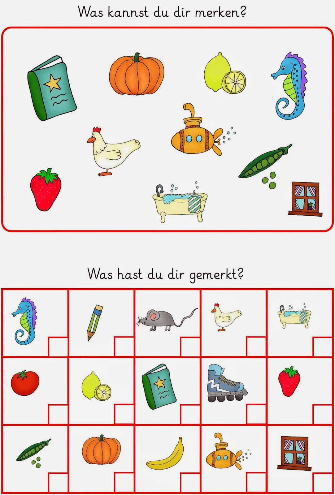 Lernstübchen: Gedächtnistraining (1)