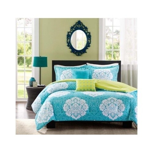 Black, White and Turquoise Bedding Sets