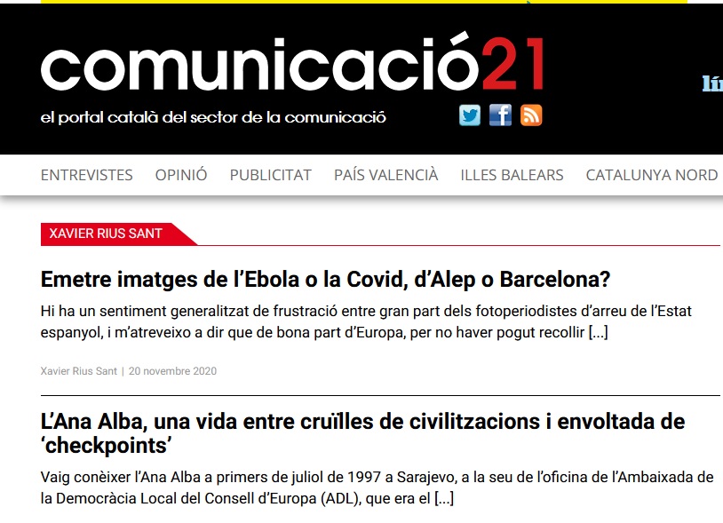 Articles a Comunicació21