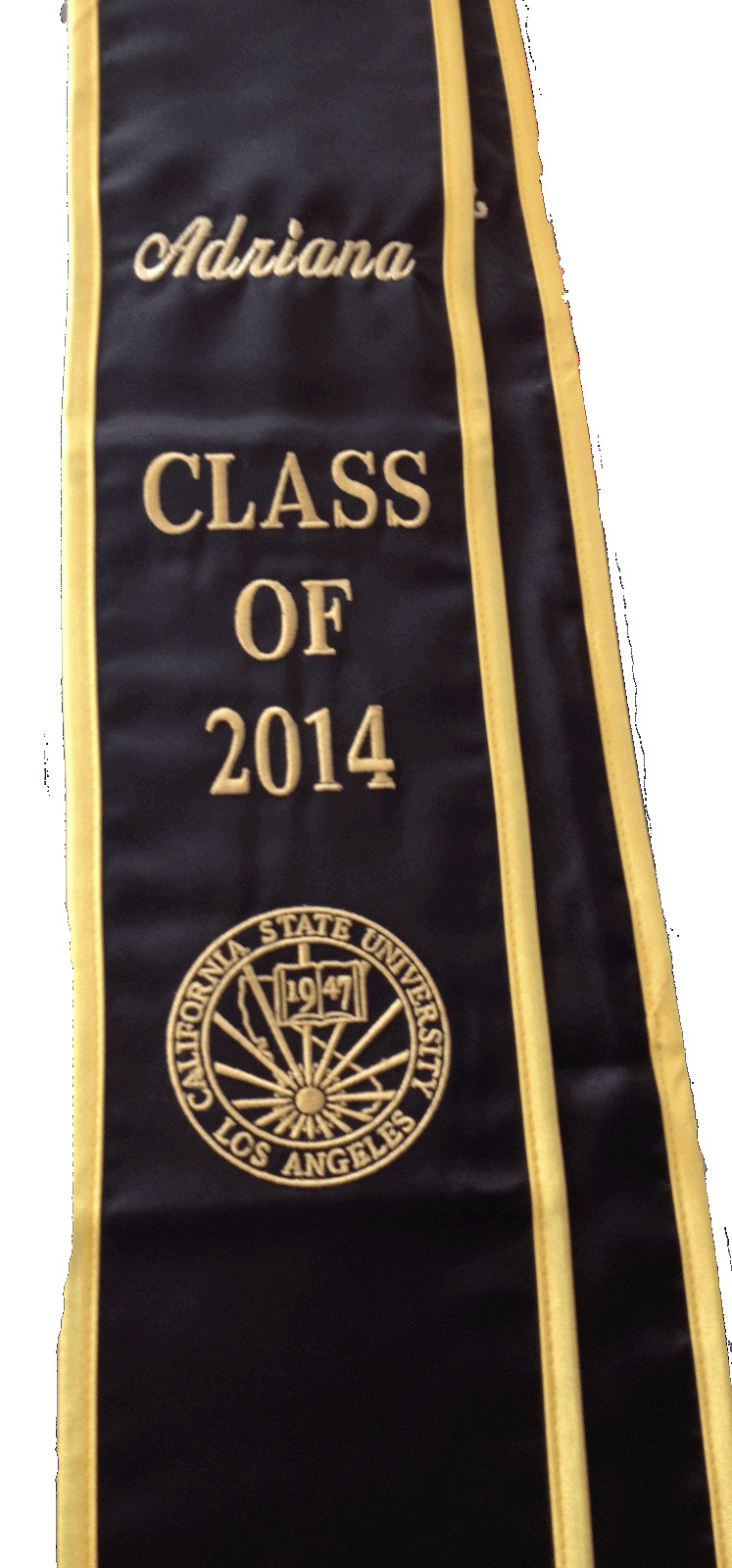 DreamGig Printing Innovations 2014 Graduation Sash Embroidery