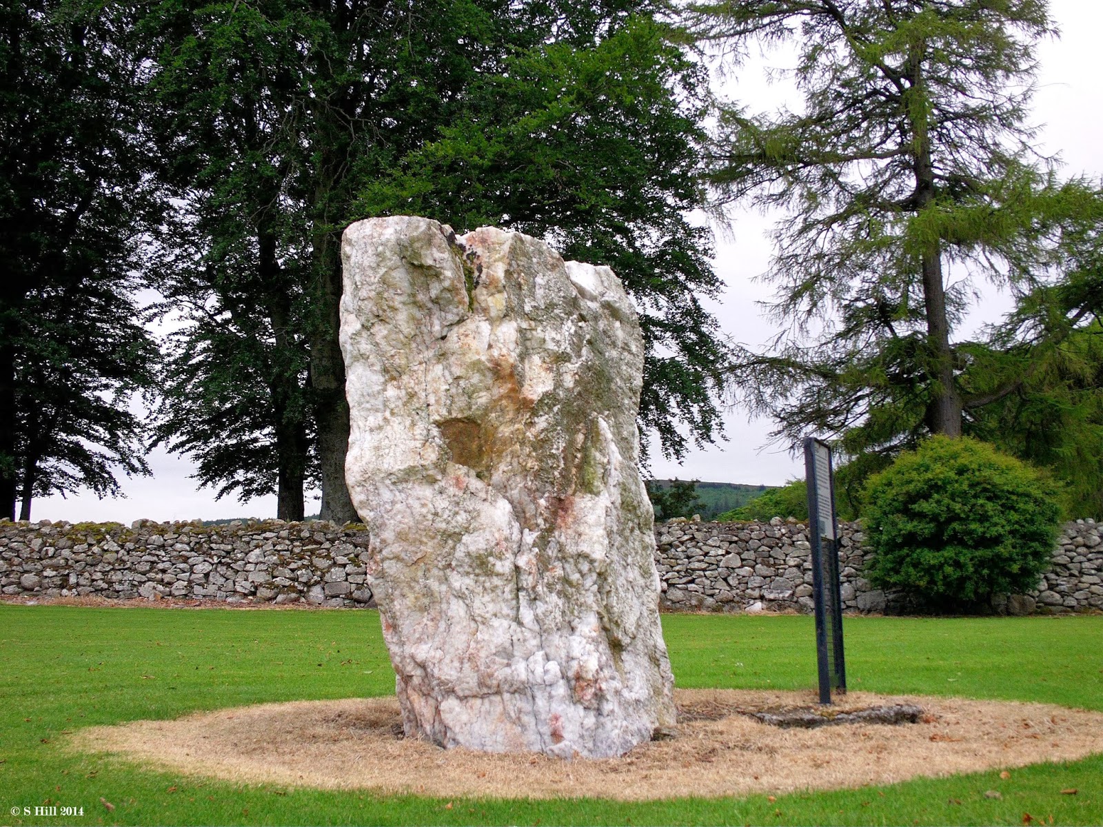 Ireland In Ruins Glencullen Standing Stone Co Dublin