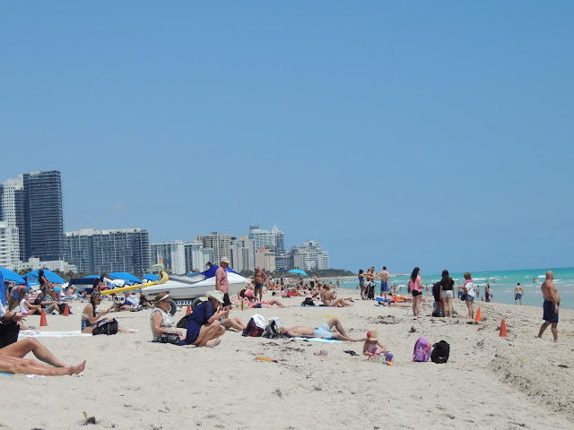 Praia em South Beach, Miami Beach