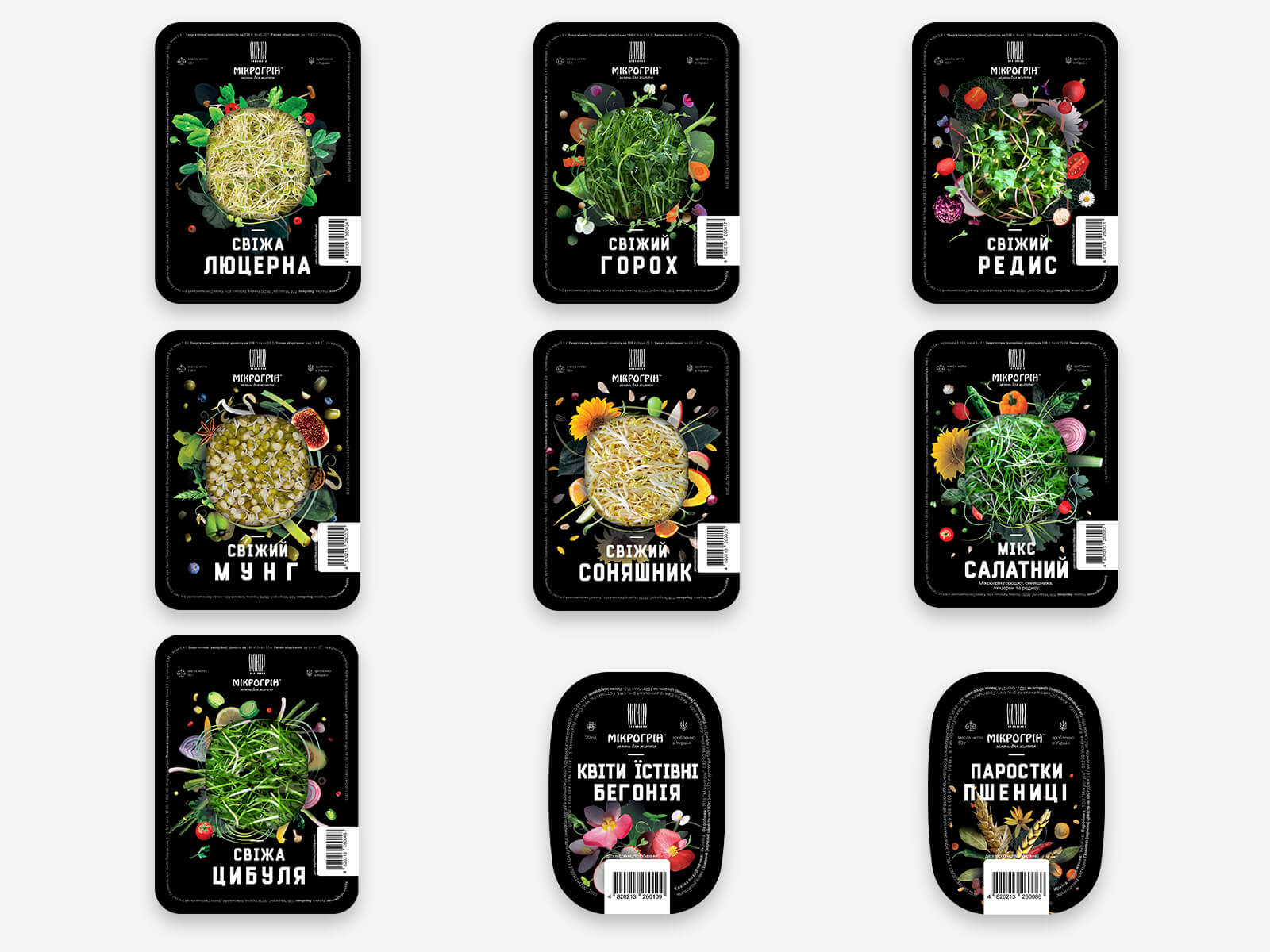 Microgreen Packaging Of The World