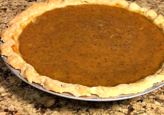 This squash pie is absolutely delicious. Thanksgiving and Christmas are especially great times to break out this pie with its hints of nutmeg and cinnamon. Who are we kidding though, any time is a great time for pie!