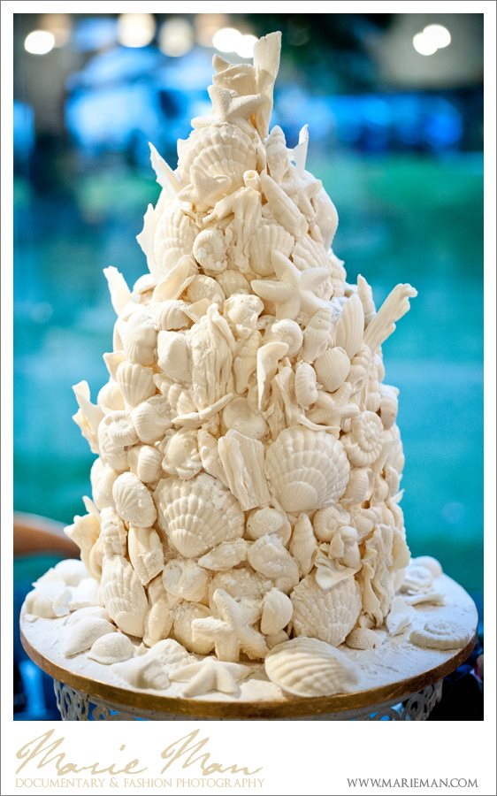 Chocolate Shell Wedding Cake Chocolate Delores Cakes