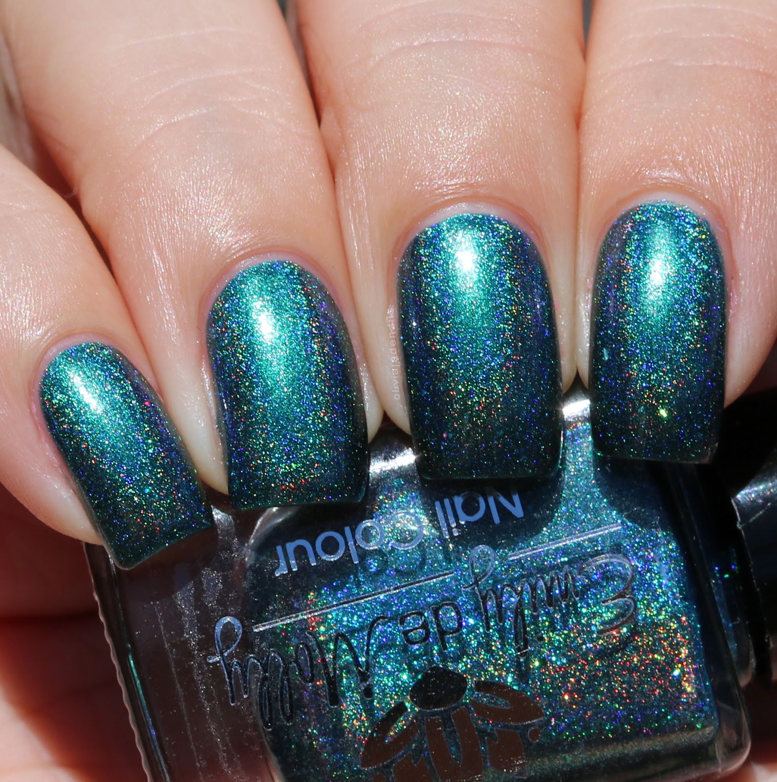 Emily de Molly Perception Is Key swatched by Olivia Jade Nails