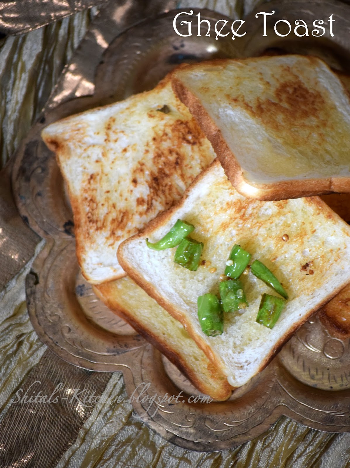 Shital'sKitchen Ghee Toast