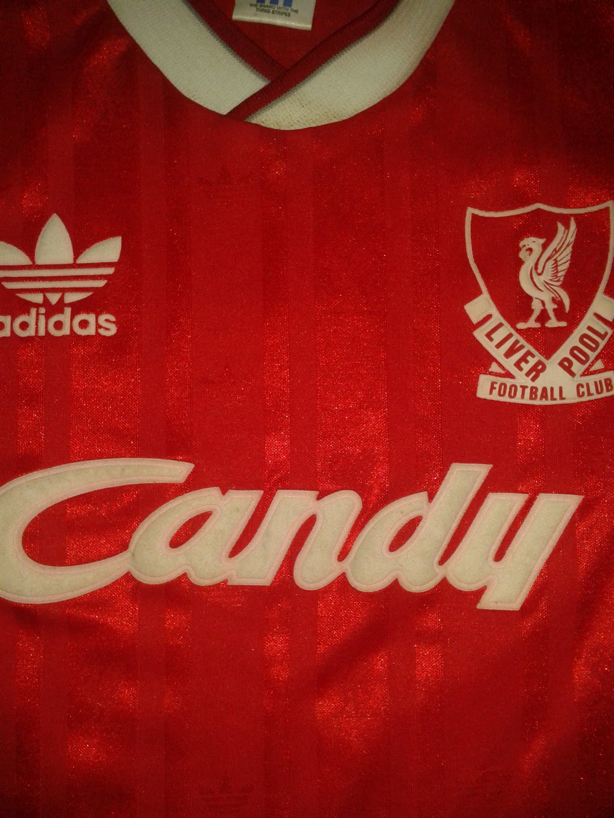 STYLOBUNDLE VTG LIVERPOOL CANDY JERSEY 1988/89(SOLD)
