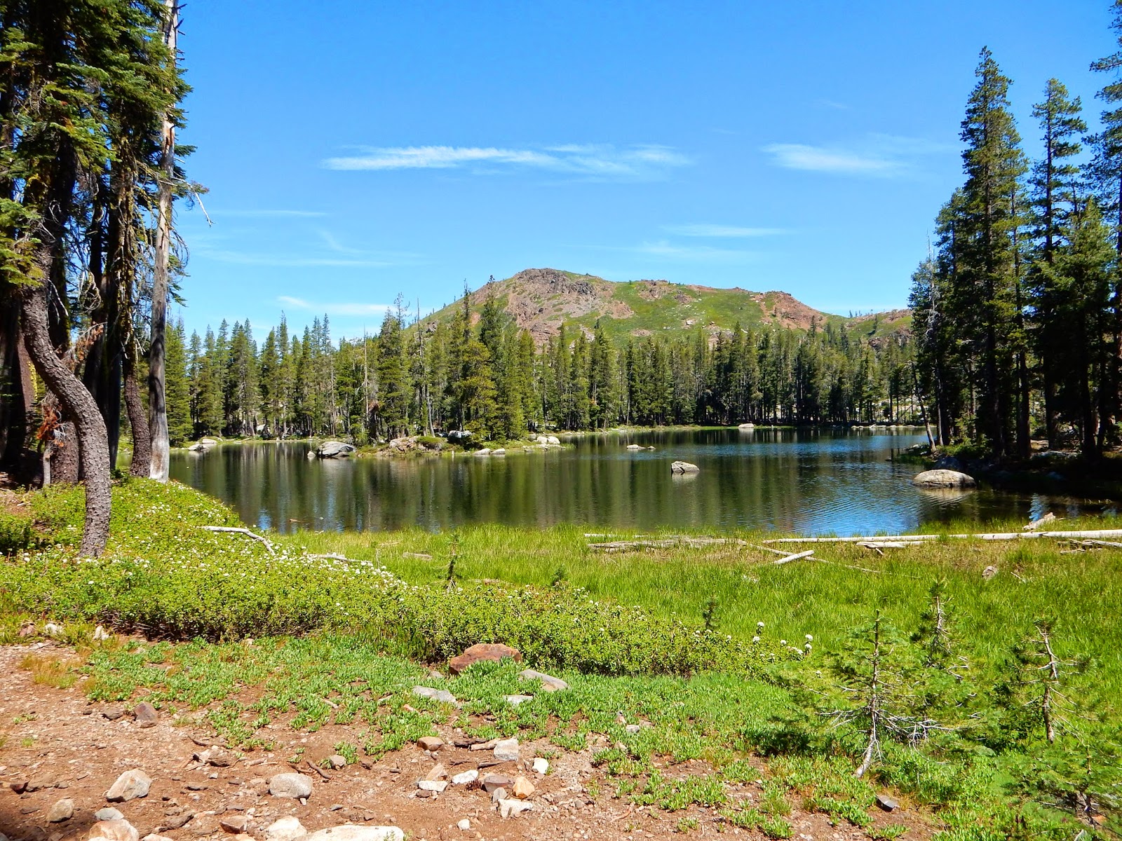 Peachy Hiker: 2018 Crooked Lakes Trail at Grouse Ridge CA
