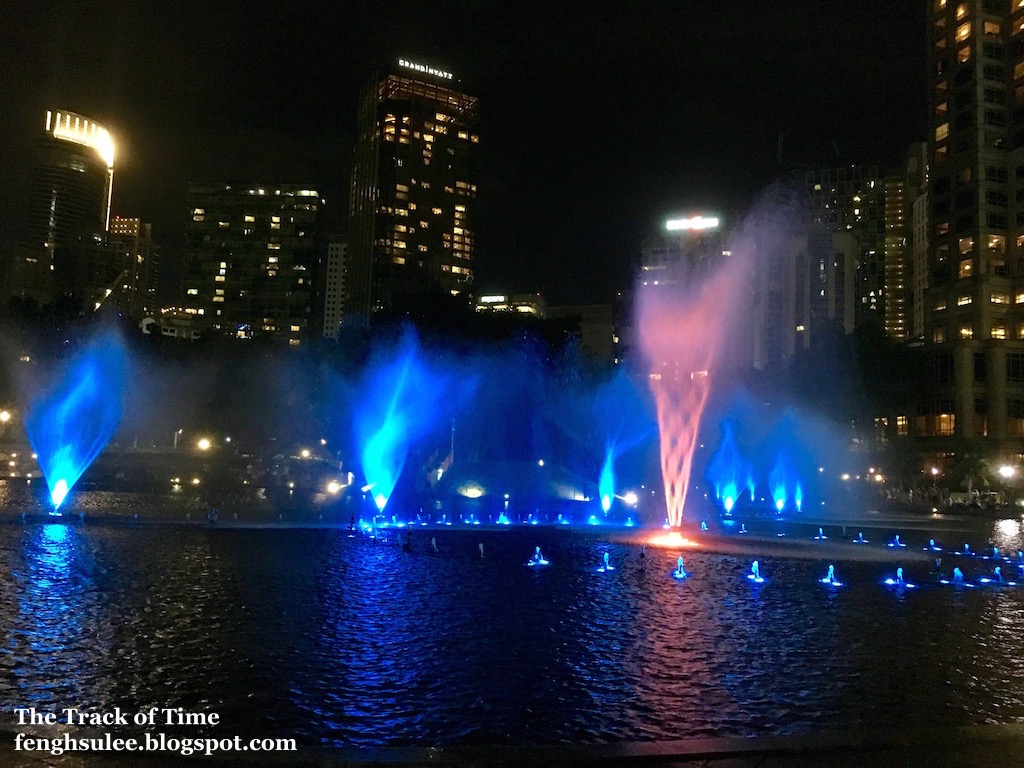 KLCC Lake Symphony Water Fountain Show The Track of Time