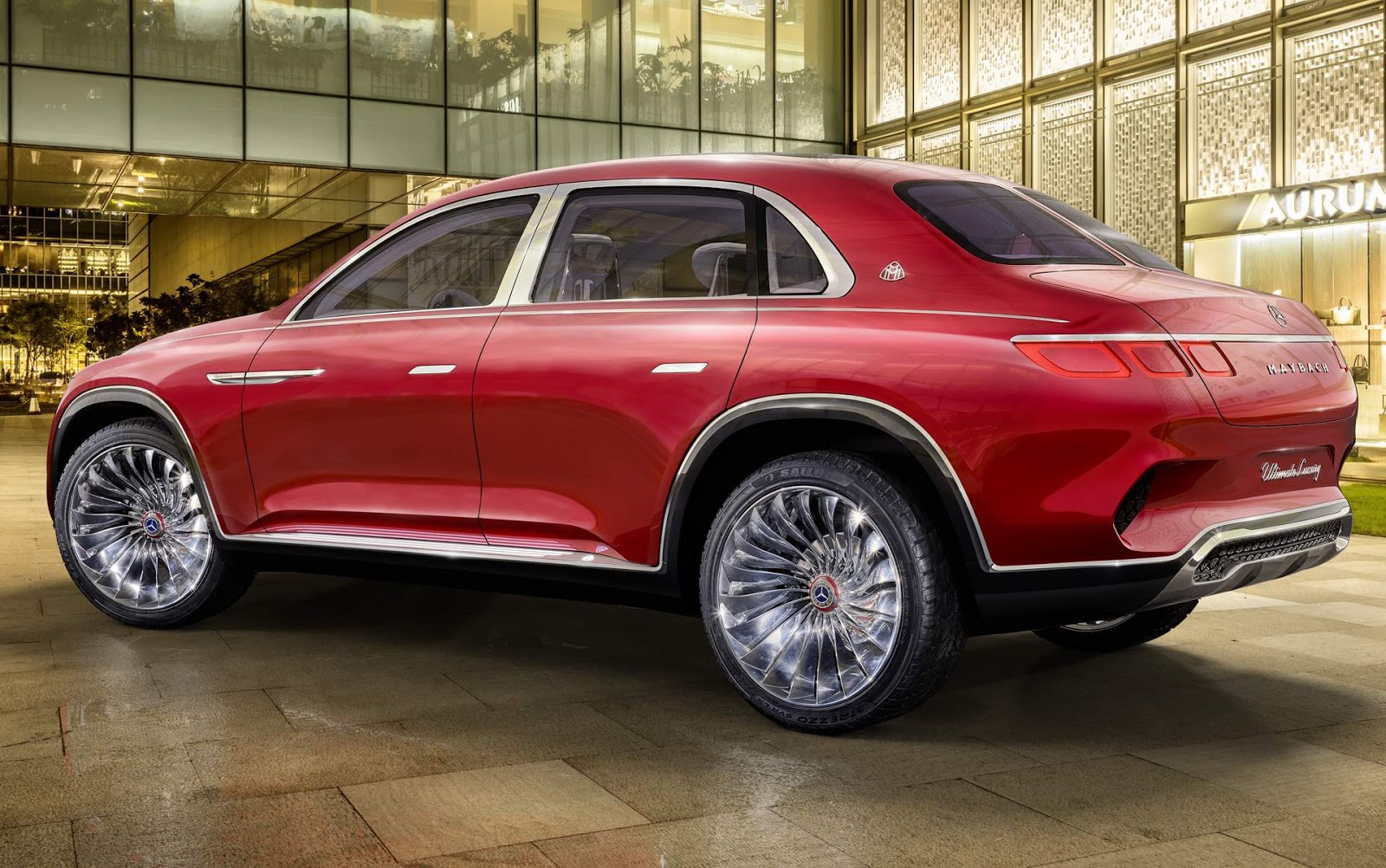 MercedesMaybach Ultimate Luxury Vision SUV sedã EV