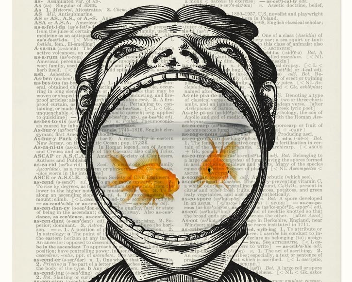 15-Man-and-his-Goldfish-Jean-Cody-Vintage-Dictionary-Page-Art-Prints-www-designstack-co