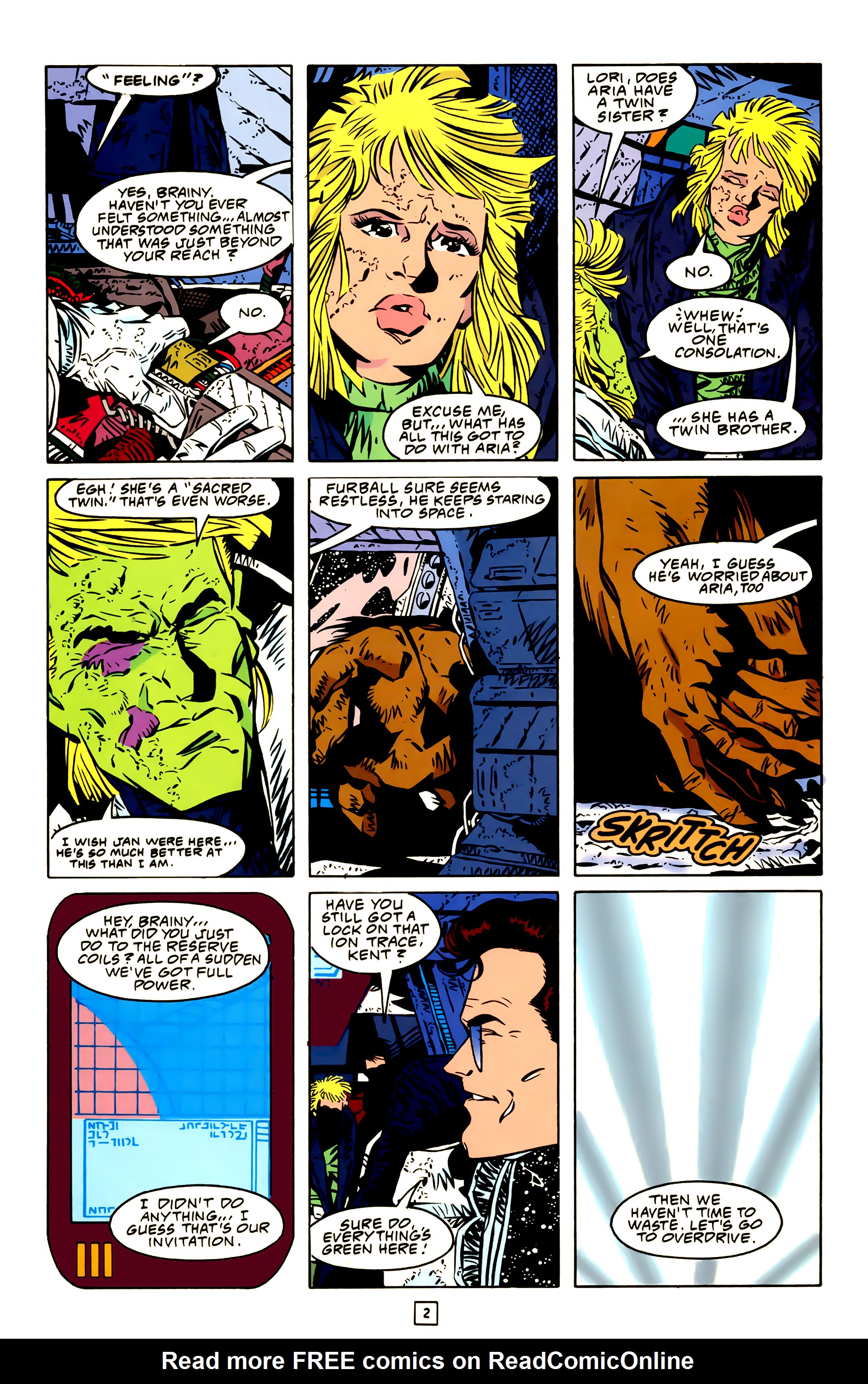 Legion of Super-Heroes (1989) 24 Page 2