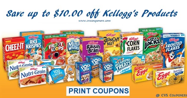 Join Kellogg's Family Rewards and Receive $10.00 off in Kellogg's