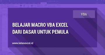 Panduan VBA Excel: Pengenalan Macro VBA Excel Dasar Untuk Pemula #01