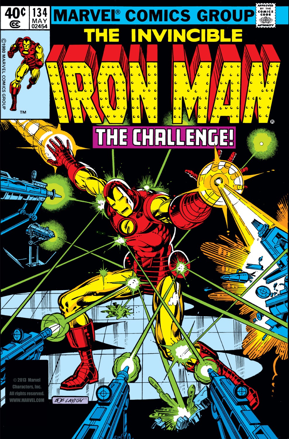 Read online Iron Man (1968) comic -  Issue #134 - 1