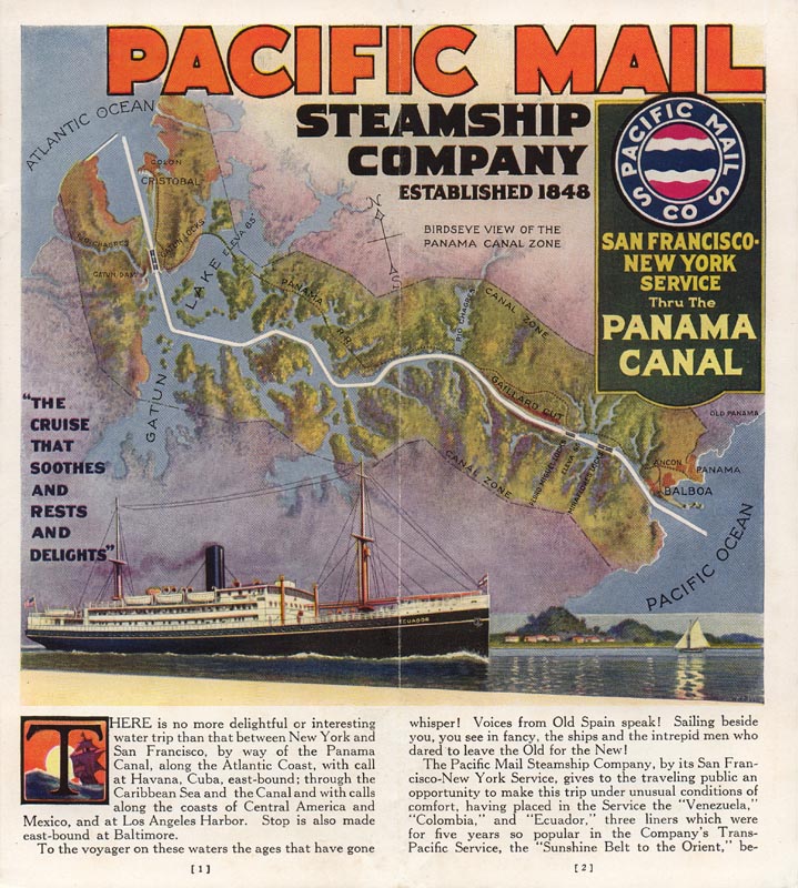 HISTORY PACIFIC MAIL STEAMSHIP COMPANY