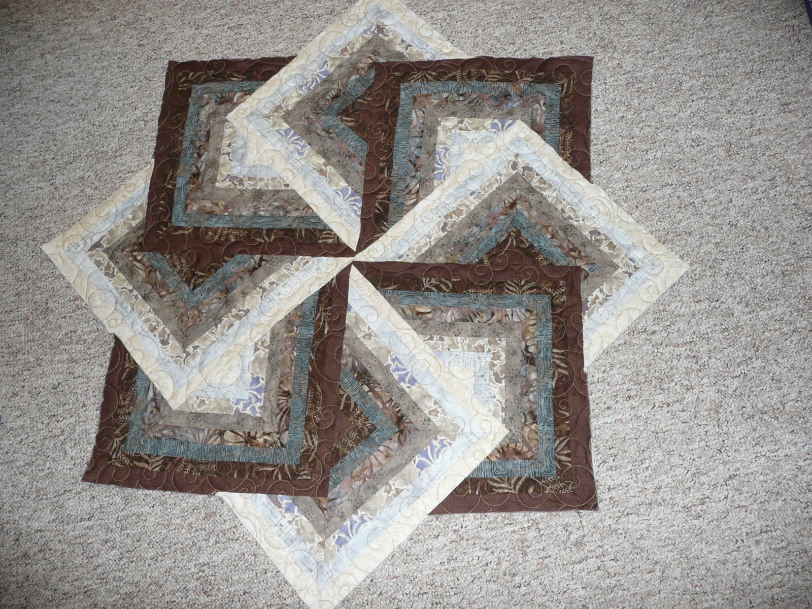Acorn Ridge Quilting Terry's Star Quilt